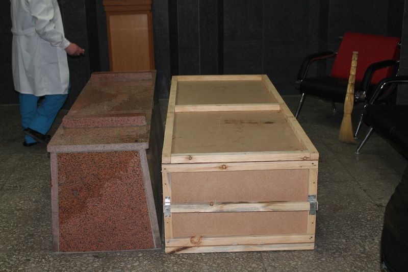 Цинковый контейнер под гроб