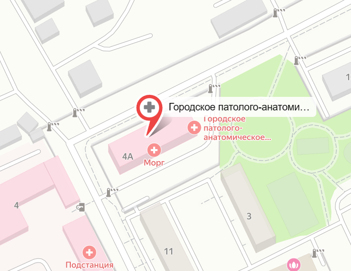 Патолого-анатомическое отделение №1 Городского патолого-анатомического бюро Алматы (Калкаман)