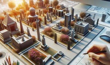 3D-моделирование надгробных памятников и мемориальных комплексов